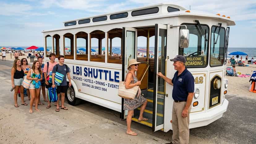 Shooboo Trolley & Shuttle Co providing Long Beach Island, NJ Private Transportation Company services