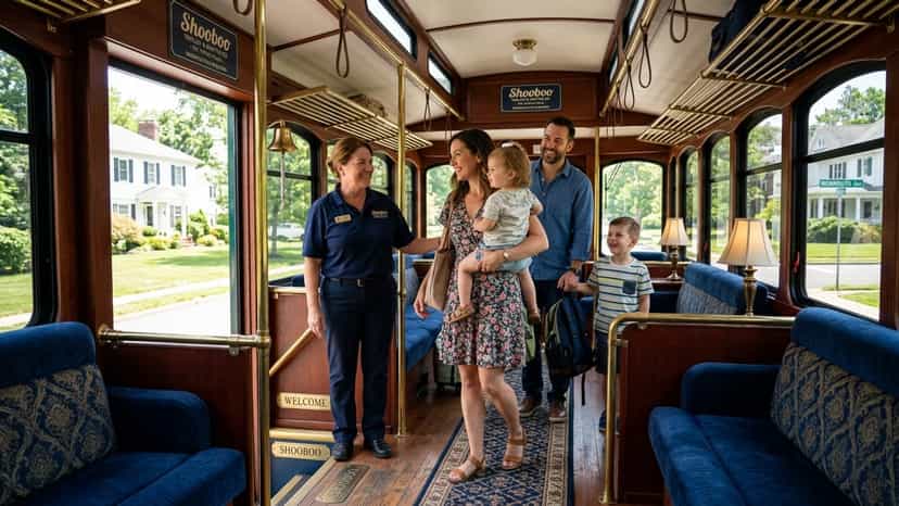Shooboo Trolley & Shuttle Co providing Tinton Falls, NJ Private Transportation Company services
